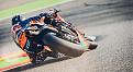 KTM testing their machines at Aragon MotoGP