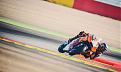 KTM testing their machines at Aragon MotoGP